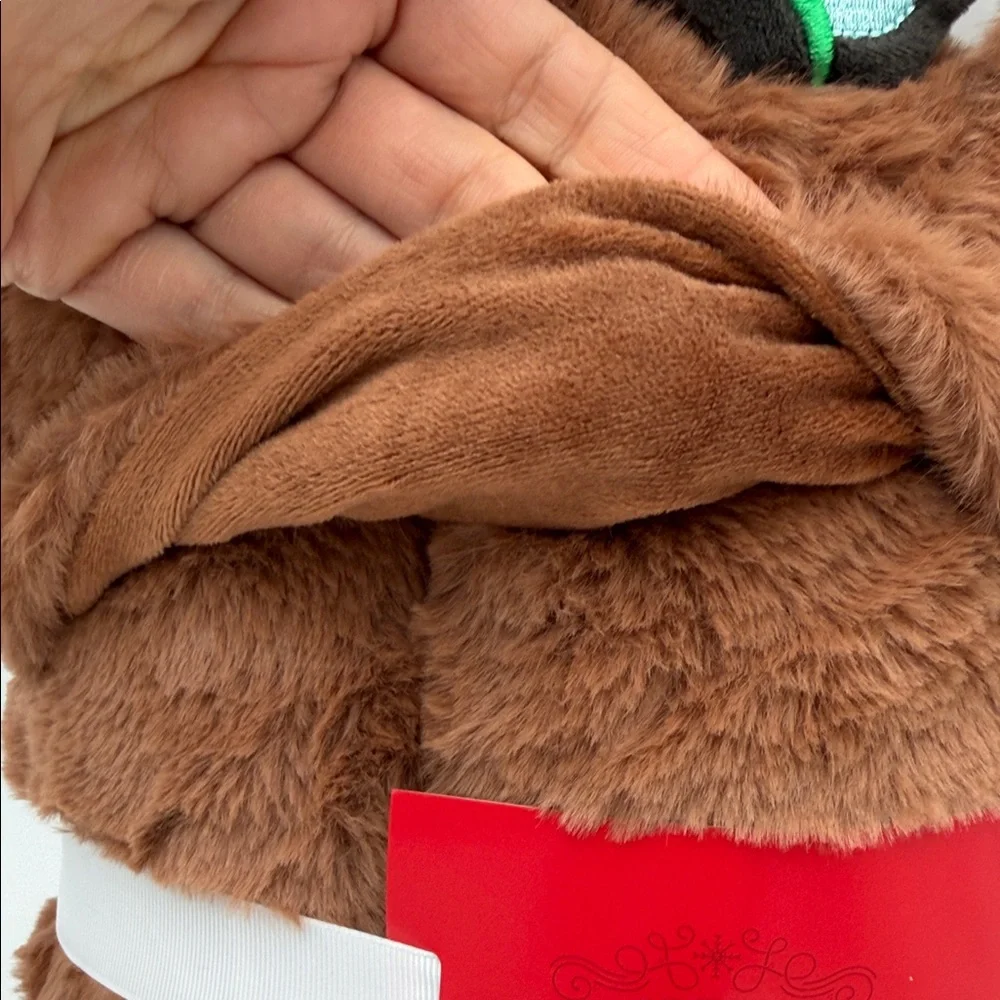 Wondershop Reindeer Hooded Wearable Plush Blanket